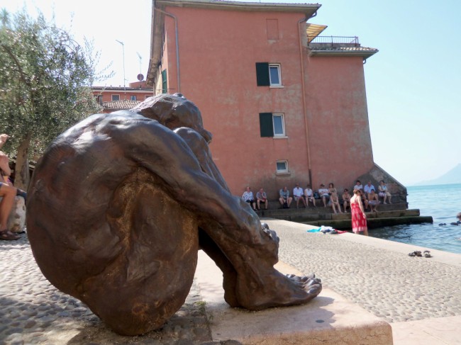 Malcesine, Castello Scaligero, jezero Lago di Garda, Severní Itálie
