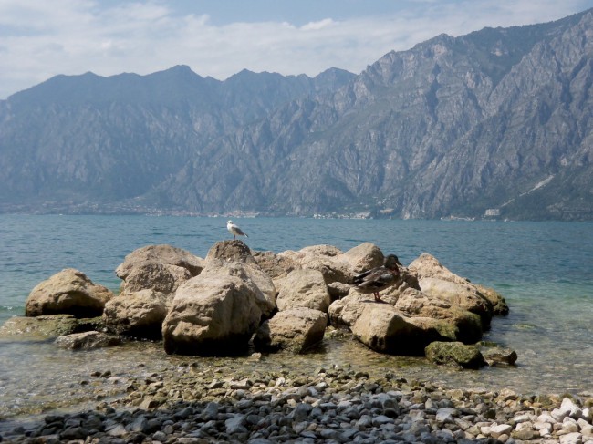 Malcesine, Castello Scaligero, jezero Lago di Garda, Severní Itálie