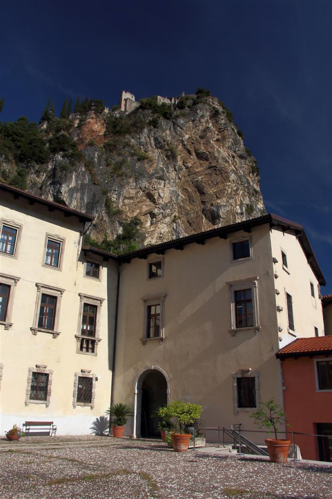 Hrad Arco, Castello di Arco, Italie, Trentino, Jižní Tyrolsko