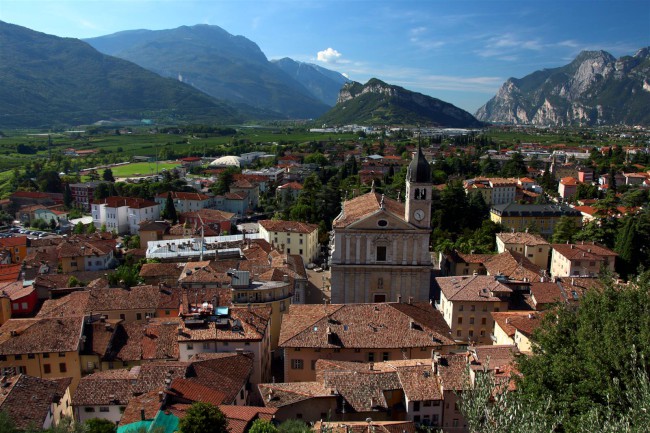 Hrad Arco, Castello di Arco, Italie, Trentino, Jižní Tyrolsko