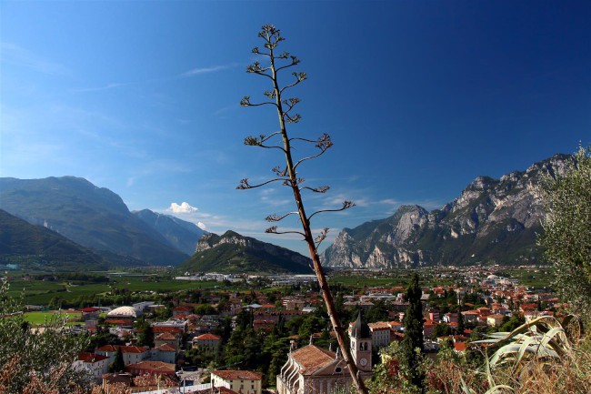 Hrad Arco, Castello di Arco, Italie, Trentino, Jižní Tyrolsko