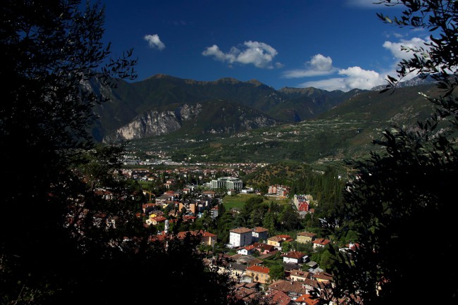 Hrad Arco, Castello di Arco, Italie, Trentino, Jižní Tyrolsko