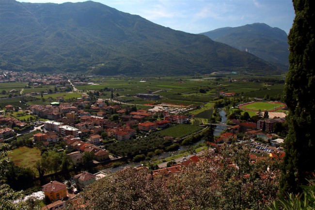 Hrad Arco, Castello di Arco, Italie, Trentino, Jižní Tyrolsko