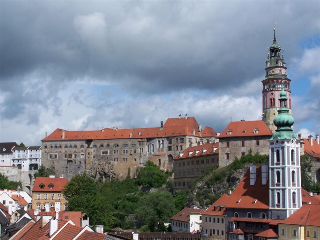 Český Krumlov, Slavnosti pětilisté růže, středověké město, Jižní Čechy