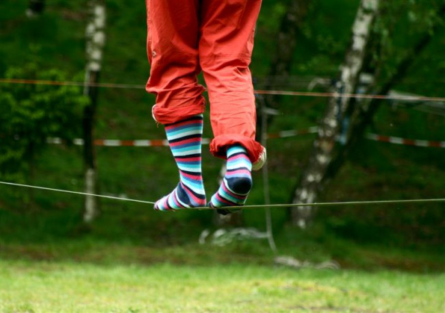 Slack line maraton, Petzl Slackline Trip, Ostrov