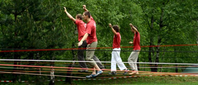 Slack line maraton, Petzl Slackline Trip, Ostrov