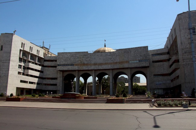 Biškek, hlavní město Kyrgyzstánu