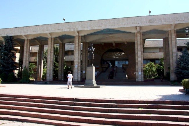 Biškek, hlavní město Kyrgyzstánu