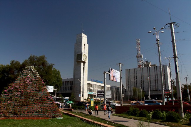 Biškek, hlavní město Kyrgyzstánu