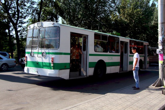 Biškek, hlavní město Kyrgyzstánu