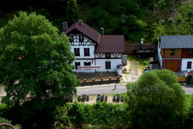 Lezení na žule, Svatošské Skály, Karlovy Vary