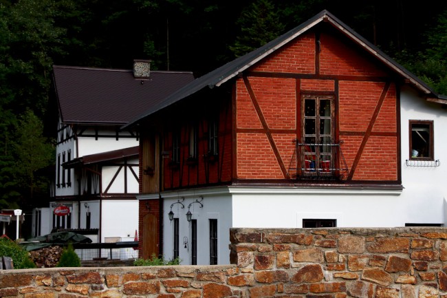 Lezení na žule, Svatošské Skály, Karlovy Vary