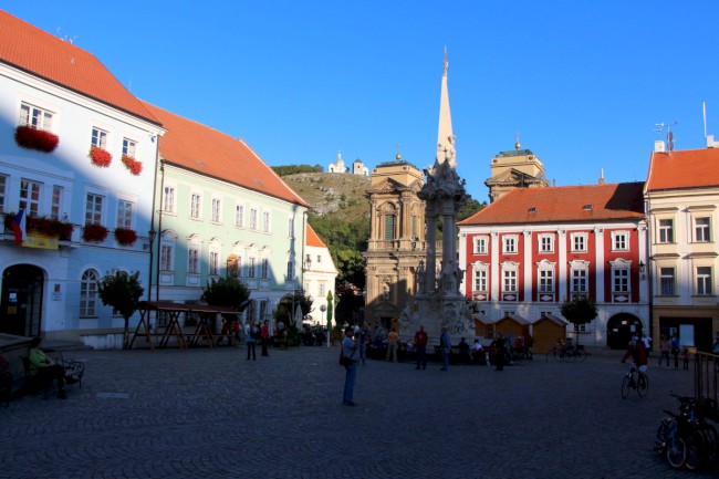 Mikulov, město, zámek, Pálava, Jižní Morava