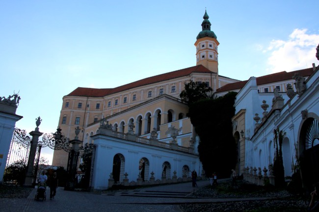 Mikulov, město, zámek, Pálava, Jižní Morava