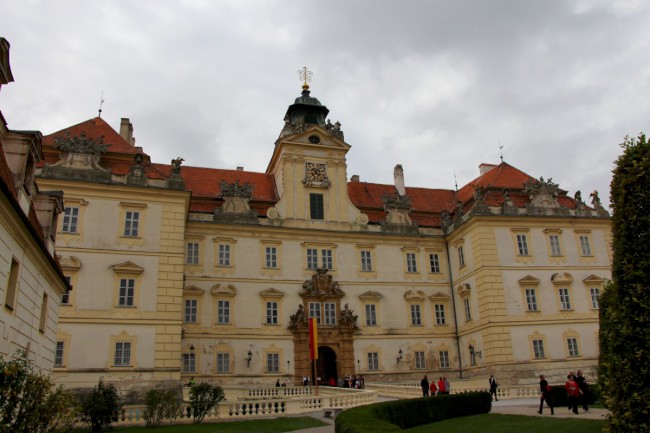 Valtice, renesanční zámek, město, Pálava, Jižní Morava