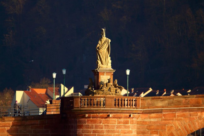 Stověžaté město Heidelberg, Bádensko-Württembersko, Německo