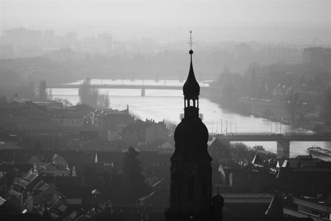 Stověžaté město Heidelberg, Bádensko-Württembersko, Německo