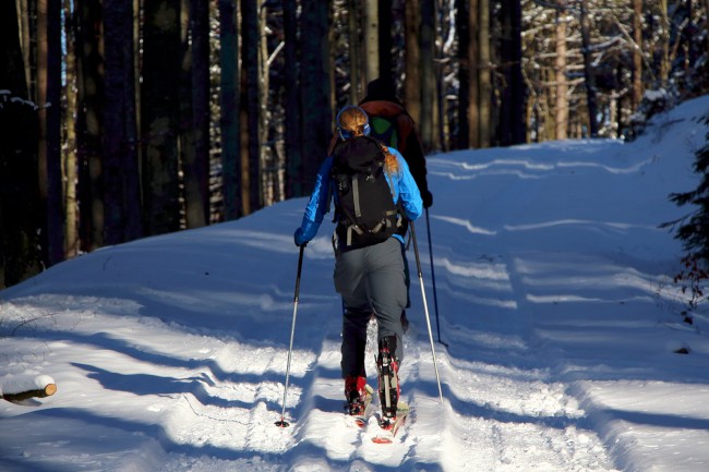 Výstup na horu Velký Roklan 1453m, Bavorský les, Německo