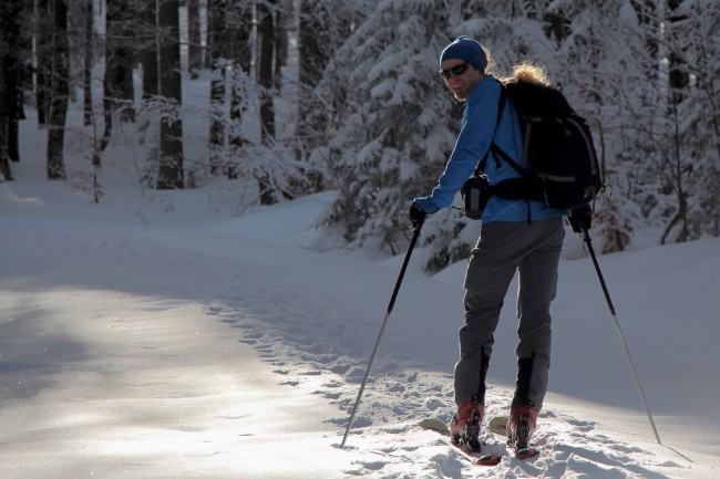 Výstup na horu Velký Roklan 1453m, Bavorský les, Německo