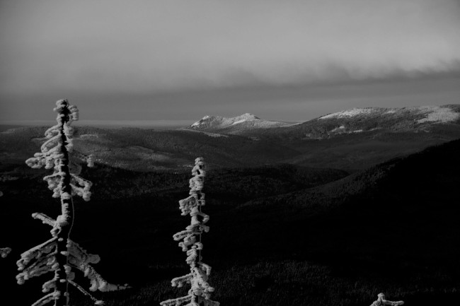 Výstup na horu Velký Roklan 1453m, Bavorský les, Německo