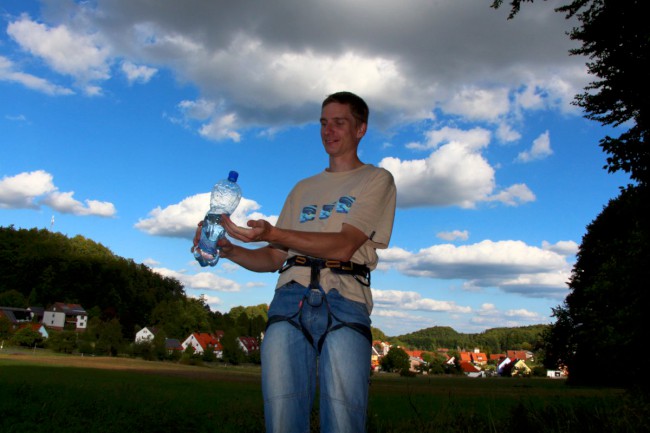 Betzenstein, lezení na skalách, Frankenjura, Německo