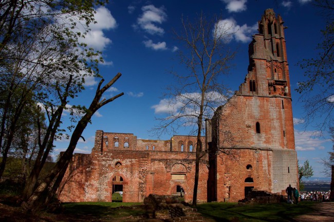 Zřícenina kláštera Limburk, Bad Dürkheim, Porýní-Falc, Německo