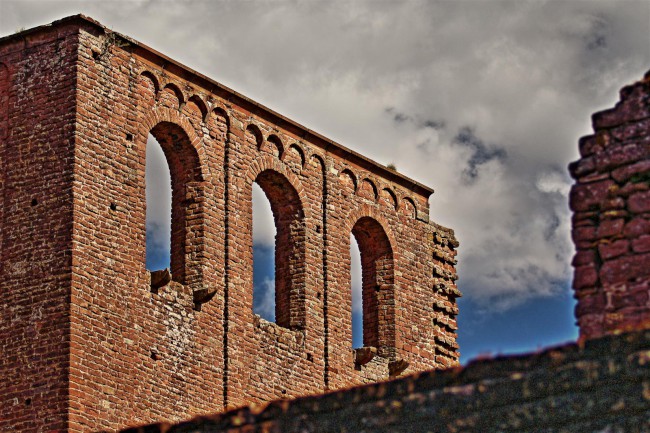 Zřícenina kláštera Limburk, Bad Dürkheim, Porýní-Falc, Německo