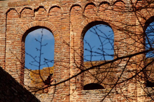 Zřícenina kláštera Limburk, Bad Dürkheim, Porýní-Falc, Německo