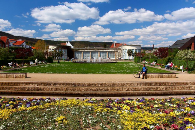 Zřícenina kláštera Limburk, Bad Dürkheim, Porýní-Falc, Německo