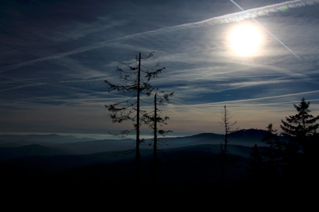 Výstup na horu Svaroh 1333 m, Šumava, Německo