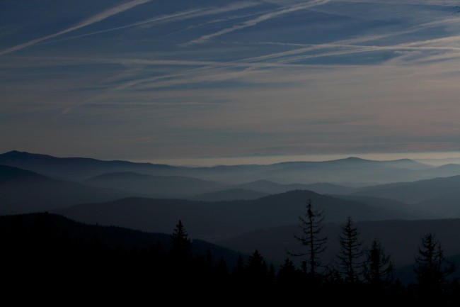 Výstup na horu Svaroh 1333 m, Šumava, Německo