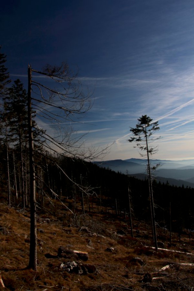 Výstup na horu Svaroh 1333 m, Šumava, Německo