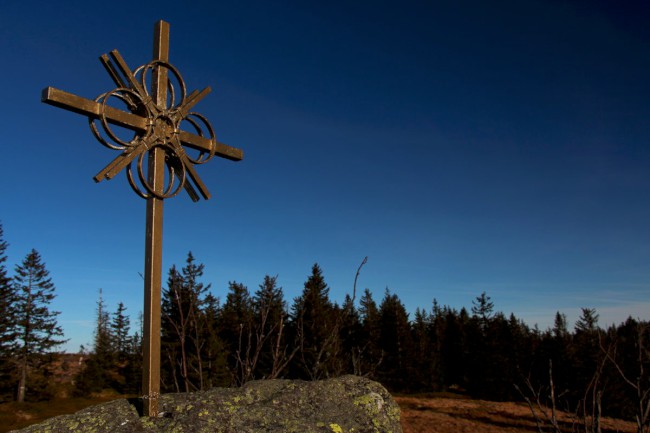 Výstup na horu Svaroh 1333 m, Šumava, Německo