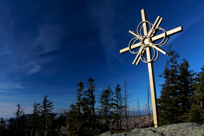 Výstup na horu Svaroh 1333 m, Šumava, Německo