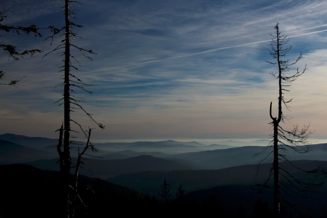 Výstup na horu Svaroh 1333 m, Šumava, Německo