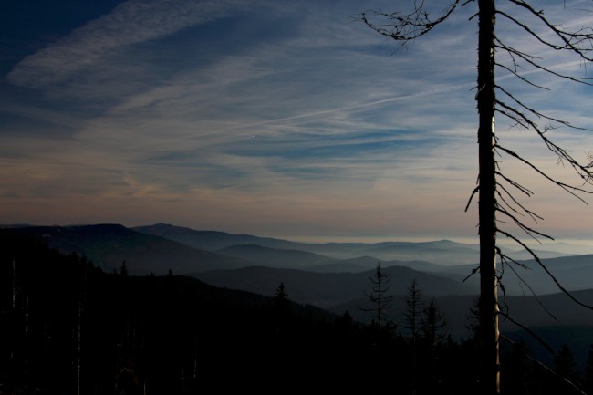 Výstup na horu Svaroh 1333 m, Šumava, Německo