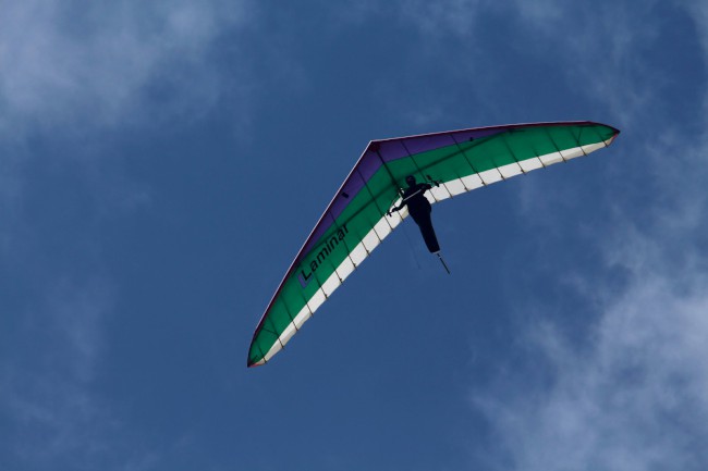 Tandem paragliding, Malý ostrý, Šumava, Německo