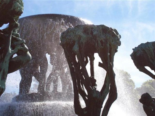 Vigeland park a muzeum lodi Fram, Oslo, Norsko