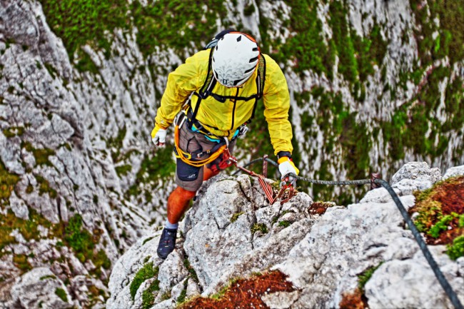 Výstup na Großer Donnerkogel, Intersport Klettersteig, Rakousko