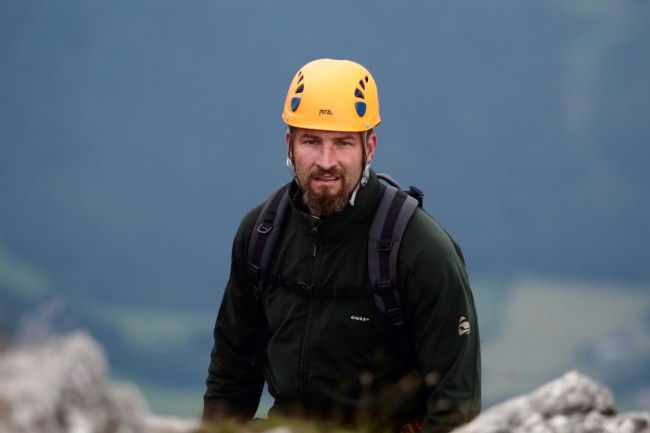 Výstup na Großer Donnerkogel, Intersport Klettersteig, Rakousko