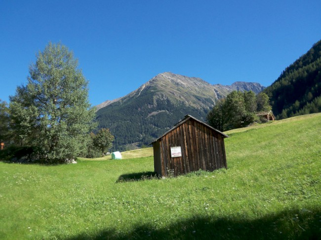 Klettersteig Reinhard Schiestl, sestup, Zajištěné cesty Längenfeld, Öetztálské Alpy, Tyrolsko, Rakousko