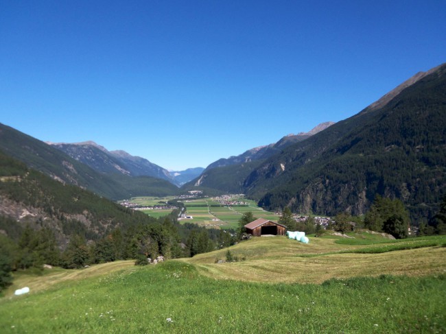 Klettersteig Reinhard Schiestl, sestup, Zajištěné cesty Längenfeld, Öetztálské Alpy, Tyrolsko, Rakousko