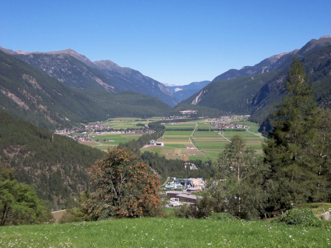 Klettersteig Reinhard Schiestl, sestup, Zajištěné cesty Längenfeld, Öetztálské Alpy, Tyrolsko, Rakousko