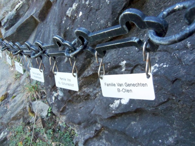 Klettersteig Reinhard Schiestl, sestup, Zajištěné cesty Längenfeld, Öetztálské Alpy, Tyrolsko, Rakousko