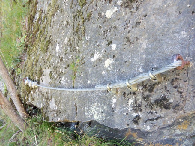 Klettersteig Reinhard Schiestl, výstup, Zajištěné cesty Längenfeld, Öetztálské Alpy, Tyrolsko, Rakousko