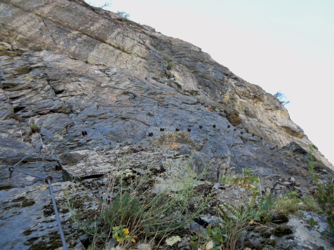 Klettersteig Reinhard Schiestl, výstup, Zajištěné cesty Längenfeld, Öetztálské Alpy, Tyrolsko, Rakousko