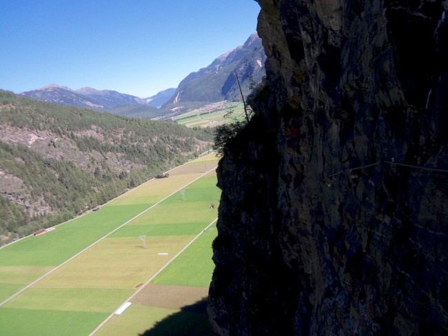 Klettersteig Reinhard Schiestl, výstup, Zajištěné cesty Längenfeld, Öetztálské Alpy, Tyrolsko, Rakousko