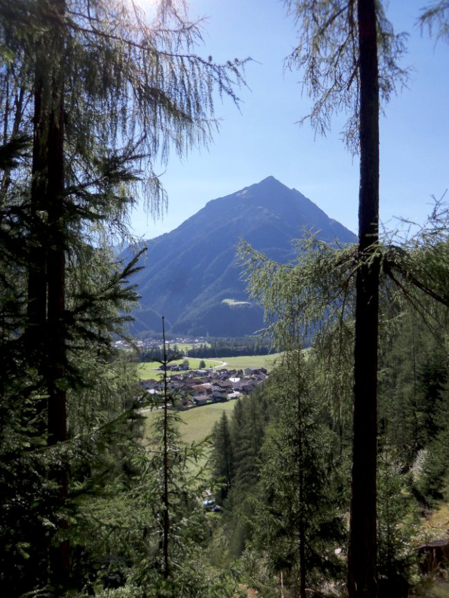 Klettersteig Lehner Wasserfall, Zajištěné cesty Längenfeld, Öetztálské Alpy, Tyrolsko, Rakousko