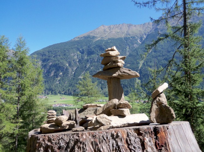 Klettersteig Lehner Wasserfall, Zajištěné cesty Längenfeld, Öetztálské Alpy, Tyrolsko, Rakousko