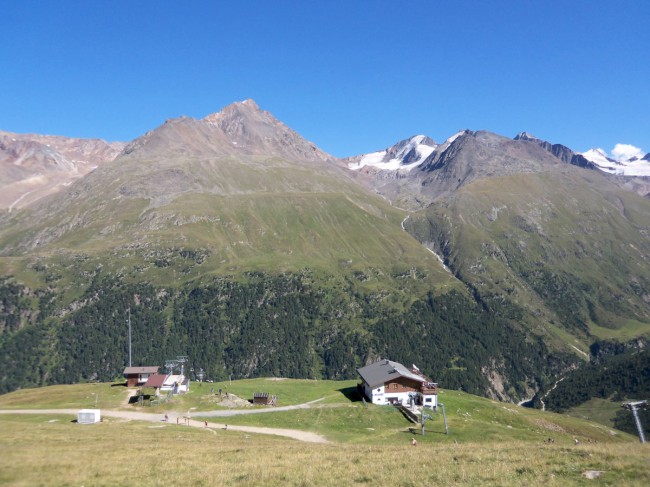 Vesnice Vent, Hochvent, Stablein, Wildspitze, Öetztálské Alpy, Tyrolsko, Rakousko